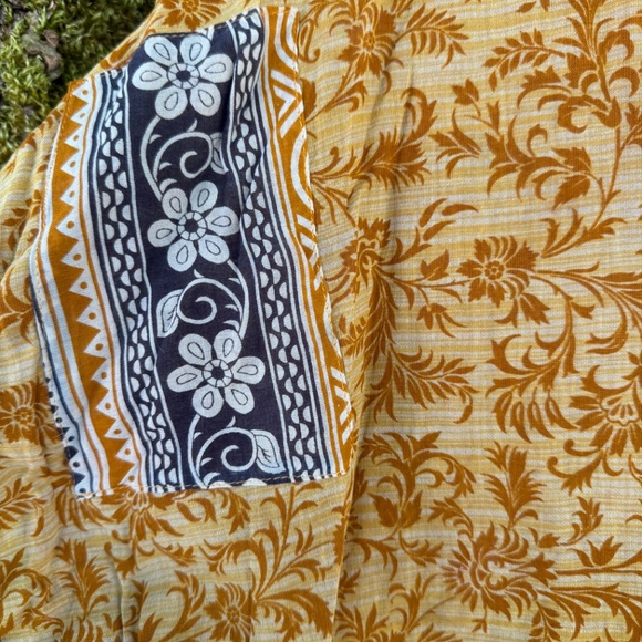 Kantha Bae Long Sleeve Cotton Romper - Picture 3 of 15